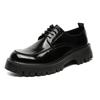 Fashion Derby Thick soled Men's Shoes Classic  designer styles Fashion parties or weddings Handsome adult leather shoes 38-46 Hot