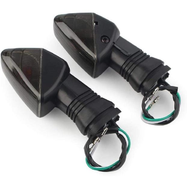 Motorcycle LED Turn Signal Lights Turning Indicators 12V Bulbs Fit For Kawasaki Ninja 650R 2006-2008 Z750 Z1000