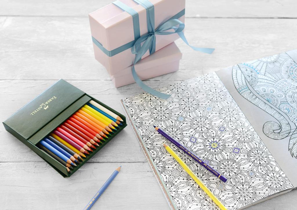 Polychromos Colored Studio Box Set Japanese Faber-Castell Pencils, 36-Color (110038) [Official Product]