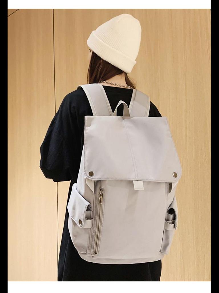 American College Style Cross-Border Backpack - Large Capacity, Trendy, Unisex, Customizable Logo
