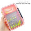 Spoon Hook Baits Organizers Tray Flying Fishing Tackle Waterproof Fly Storage Box Fishing Tackle Box with Sponge Pad