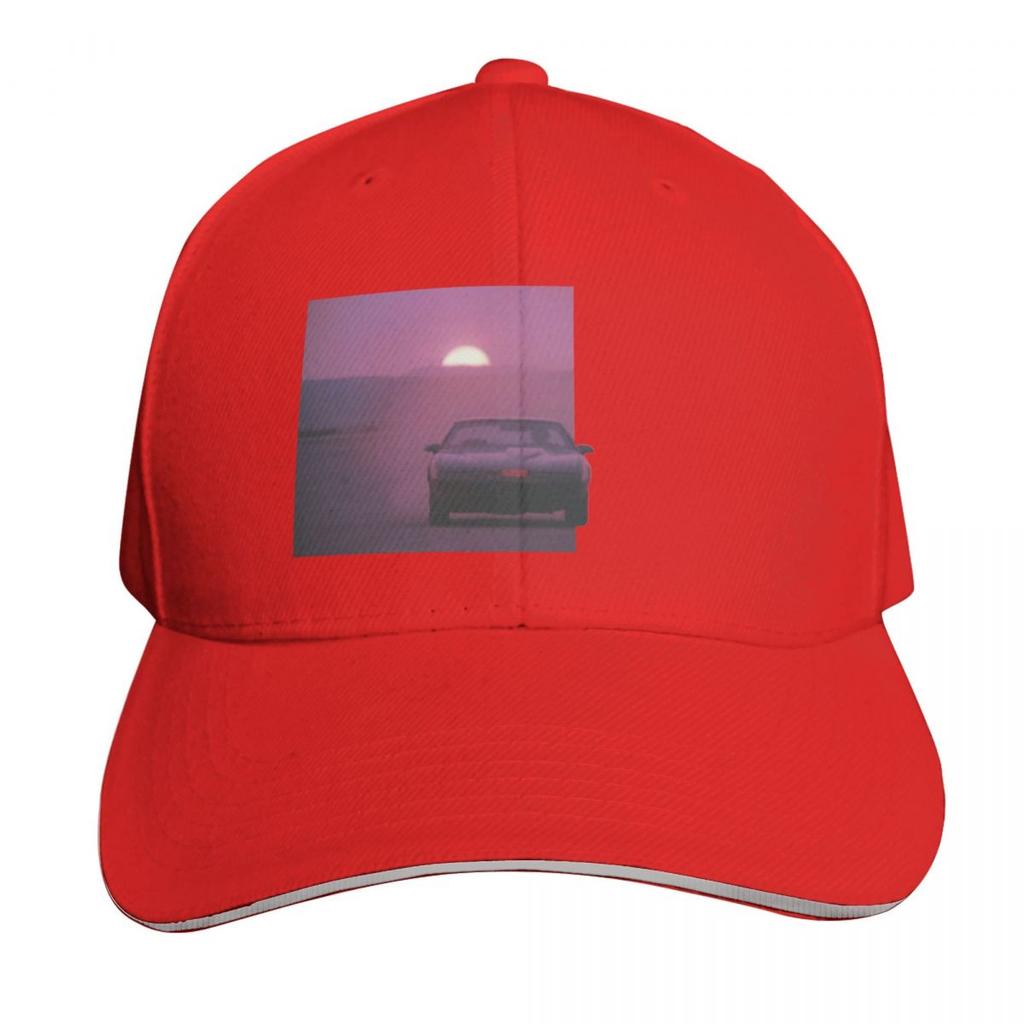 KITT Sunset Baseball Cap Trucker Cap Hats for Unisex Uv Protection Solar Hat Unisex Hat Women Hats Unisexs