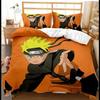 Anime Naruto Bedding Set Double Duvet Cover Comforter Akatsuki Itachi Sasuke Kakashi Sheet Bedspread Birthday Christmas Gift