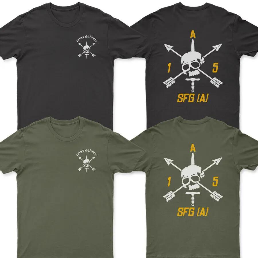 5TH Special Forces Group SFGA Nous Defions TShirt Summer Cotton ONeck Short Sleeve Mens T Shirt New S3XL