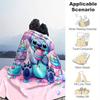 1pc Stitch Printing Blanket - Soft, All-Season Throw for Office Blanket, Personalized Gift with Adorable Cartoon Design