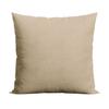 Milas Kissenbezug Velours Beige Glatt 40X40 Cm