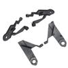 For Lexus NX -2024 Car Left and Right Front Bumper Headlight Bracket HeadLamp Repair Kit Car Headlight Repair Accessories
