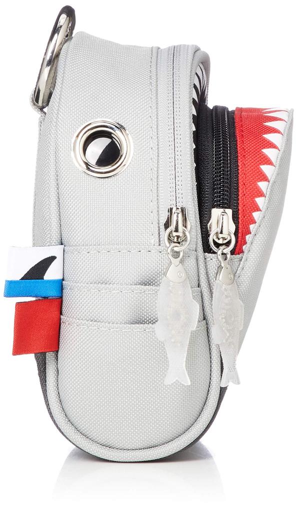MORN CREATIONS Shark Pouch, Gray