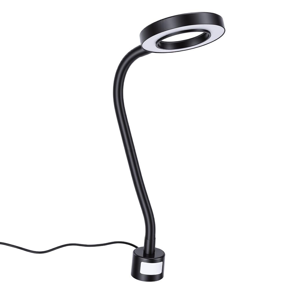 60X Magnifying Glass 10w Magnetic Magnifying Glass LED Reading Lamp with 3 Color Modes for Manicure Crafting