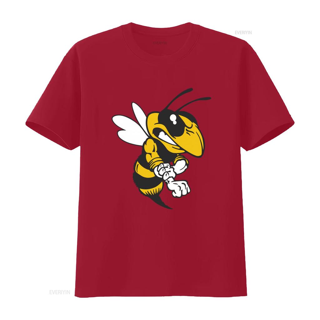 Angry Bee Funny Comic Slogan Cool Vintage Retro T Shirt 2538 Vintage Washed Comfortable Breathable Streetwear Stylish