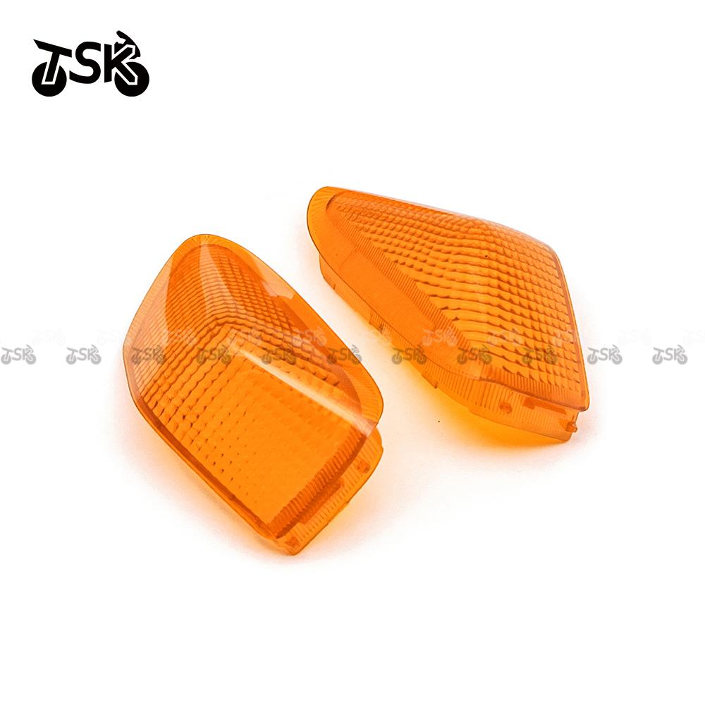 Front Rear Turn Signal Light Lens For KAWASAKI ZZR 400 ZZR500 ZZR 600 Ninja ZX6 1990-1992 Motorcycle ZZR600E Flashing Lamp Cover
