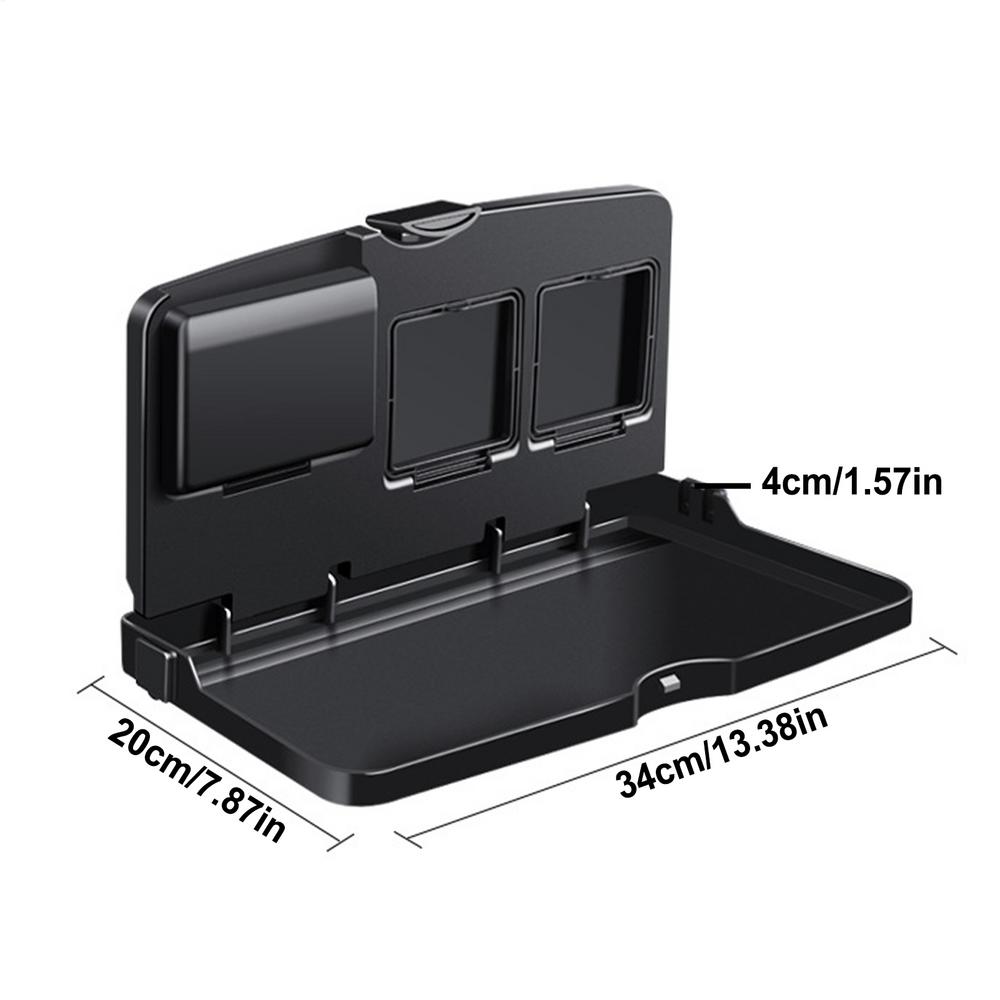 

Car Table Backseat Table Car Trays Car Backseat Tray Desk Car Computer Desk with Drink Holder for Most Vehicle Car Truck SUV чорний