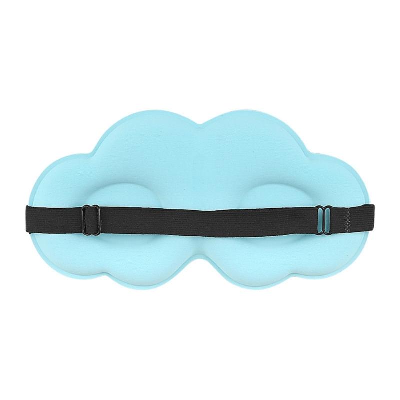 Adjustment Lightweighted Eye Mask With 3D Contoured Design Full Light Blocking Breathable Fabric