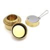 Copper Alloy Portable Mini Ultra Light Spirit Burner Alcohol Stoves Outdoor Camping Hiking Stoves Furnace