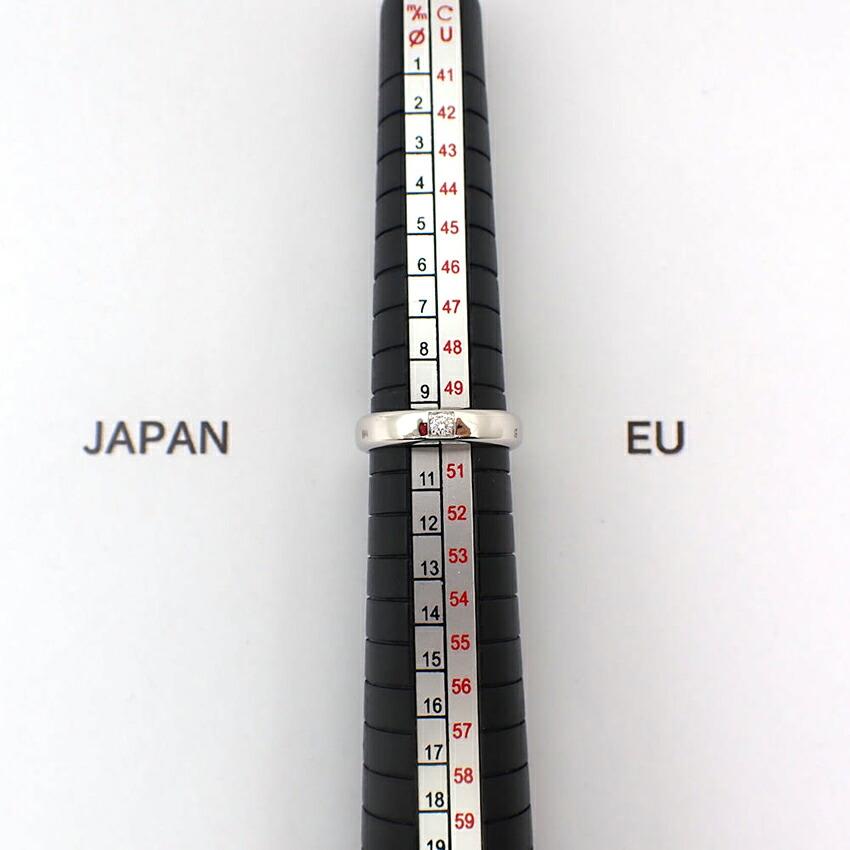 Pre-owned Van Cleef & Arpels Pt950 Diamond Ring, Size 10, g502-40