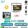 Android 16 For HONDA Civic EP3 2000-2005 Car Radio Stereo Head Unit Multimedia Video Player GPS Navigation 2K QLED 9 Inch 8 Core