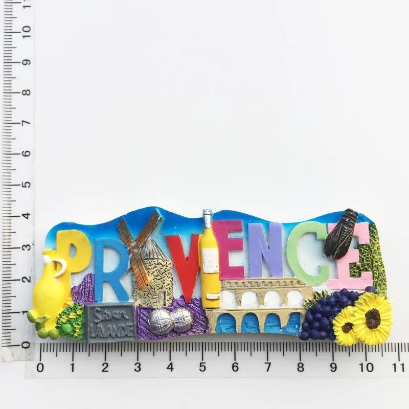 Frankrijk Reizende Koelkaststickers Provence Menton Lyon Toerisme Souvenirs Koelkastmagneten Huwelijksgeschenken Woondecoratie Ambachten