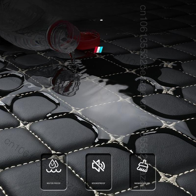 For Lynk&Co 900 PHEV 2025 2026 Car Boot Mat Rear Trunk Liner Cargo Leather Floor Carpet Tray Protector Accessories Mats