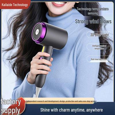 High-Power Household Hair Dryer with Blue Light – Quick-Dry, Non-Damaging, Student-Friendly