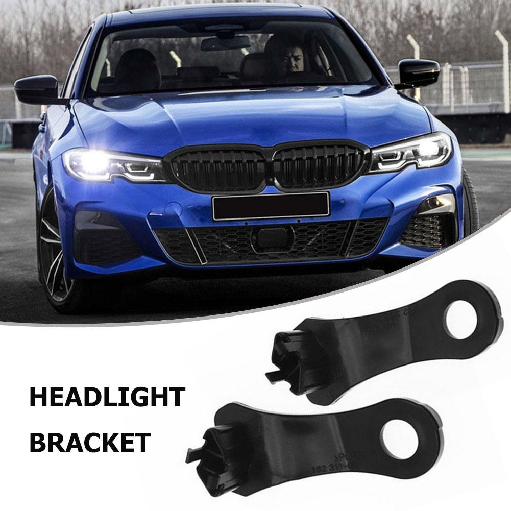 1/2 Pair Car Front Headlight Repair Kit I525i528530 63126941478 Bracket Clips for BMW 528i 535i Xdrive 2009-2010