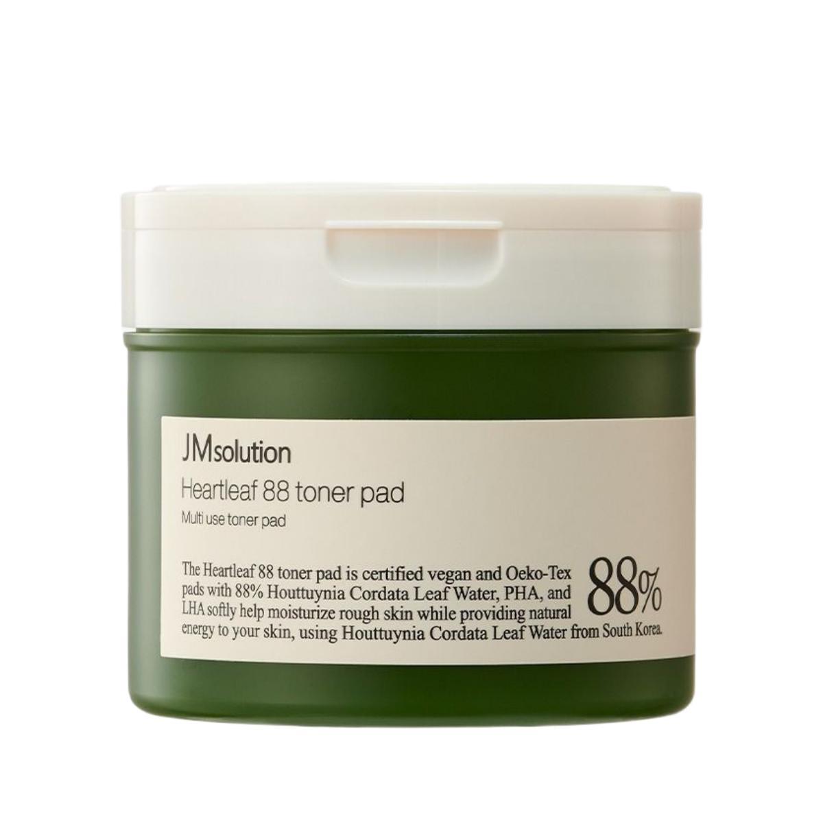 JMsolution Heartleaf 88 Toner Pad Pore Refining Smooth Skin 190ml (70 pads)