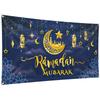 Bannière Musulmane Ramadan Kareem Fond Ramadan Mubarak Décoration Logo Ramadan Photobooth Article Décoratif