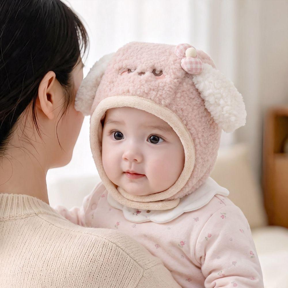 Thick Warm Toddler Winter Earflap Hat Ear Protection Thick Warm Baby Hat Outdoor Play