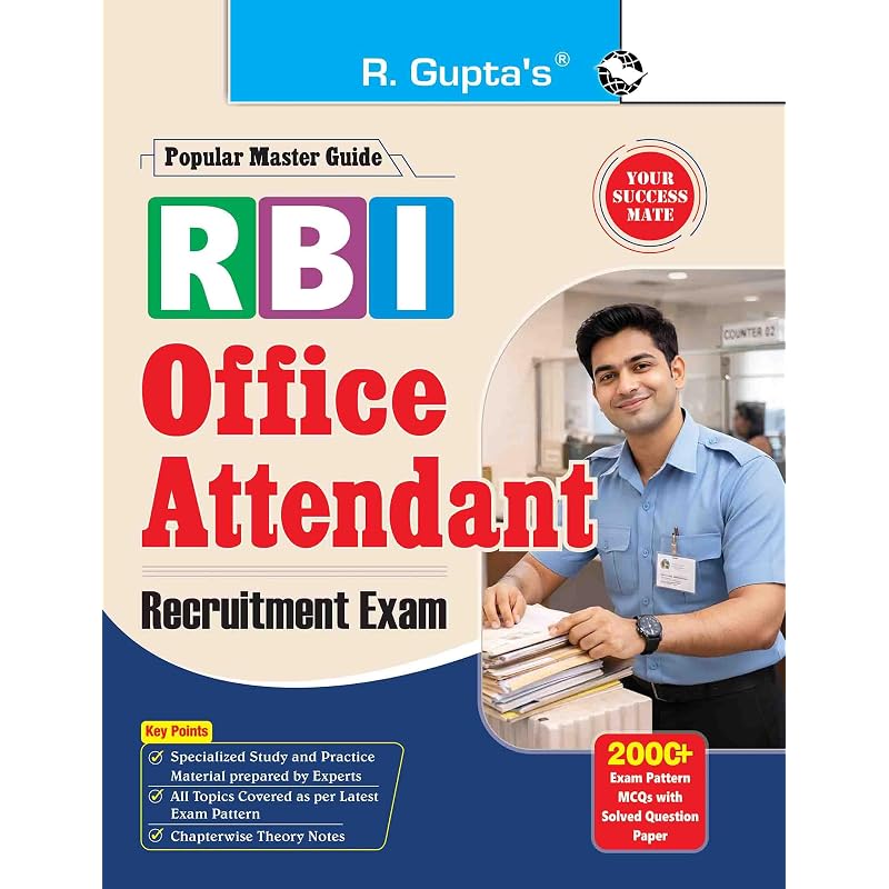 RBI (Reserve Bank of India) Office Attendant Recruitment Exam Guide