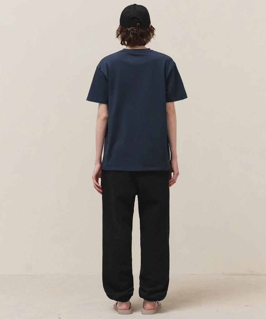 Matile Stichi Logo T-Shirt / Navy