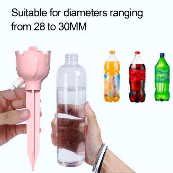 Plant Watering Spike Slow Release Portable Self Watering Spike Drip Irrigation Spike for Potted Plants Indoor Outdoor Gardening