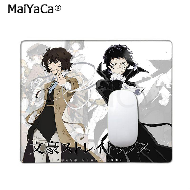 Anime Bungo Stray Dogs Non-slip Lockedge Cartoon Anime Gaming Mouse Pad Keyboard Mouse Mats Smooth Company Writing Desk Mats