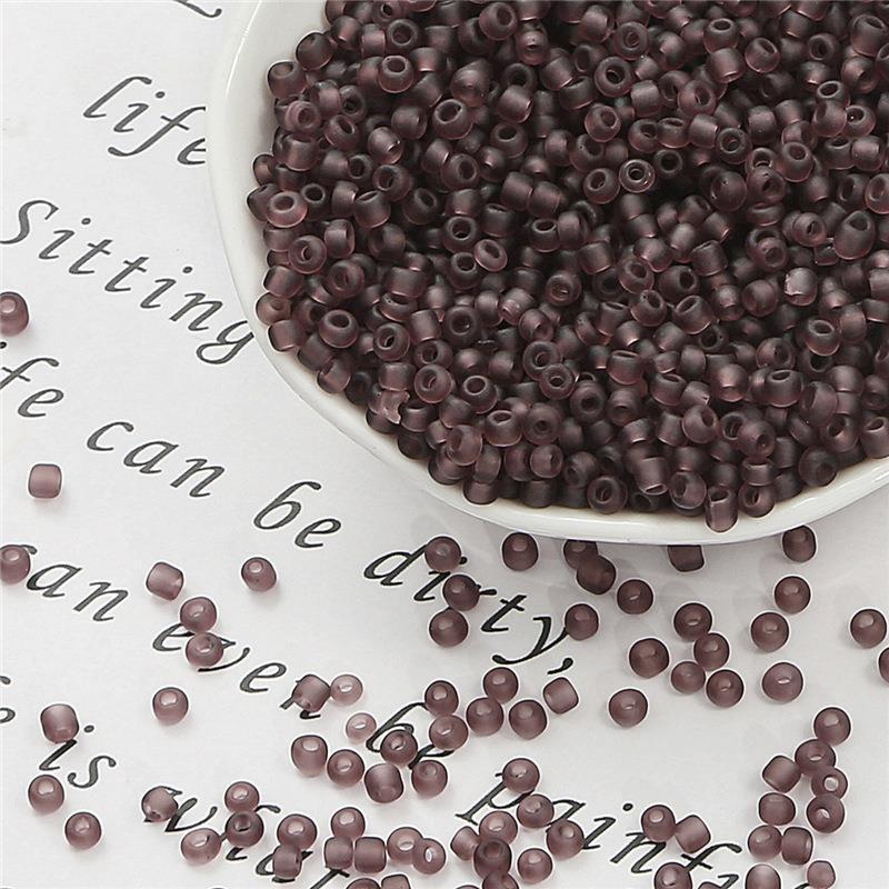 Frosted Transparent Rice Beads for DIY Bracelets, Necklaces, Hairpins, Tassels