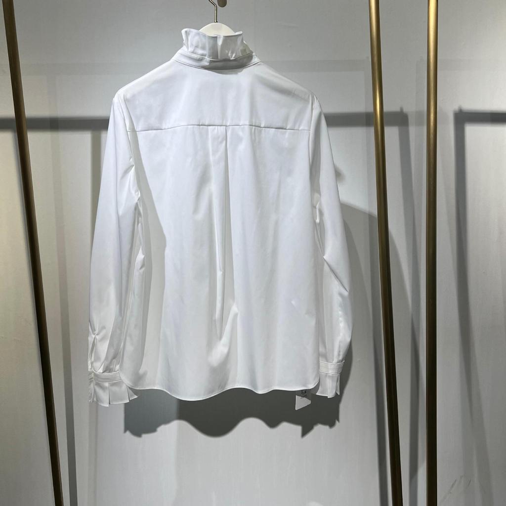 Wardrobe 980+: Heiress-Style French Ruffle Stand Collar Shirt & Vest Dress Set