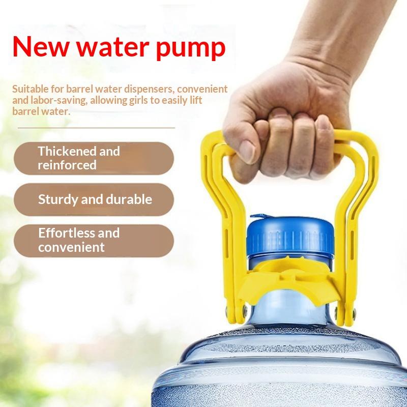 Heavy Duty Plastic Water Bucket Handle Labor Saving Portable Pail Grip Lifter for Household Cleaning Fishing Camping