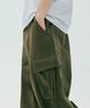 CGP Extra Wide Fit Cargo Cotton Pants_Khaki