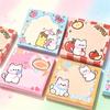 10Pcs Cute Puppy Stickers, Kawaii Cartoon Puppy Self-adhesive Sticky Notes, Tearable Strong Sticky Notes, Random Styles, Suitable for Students Message