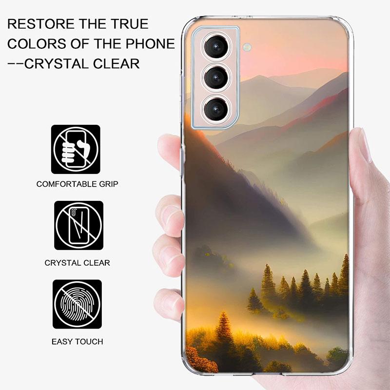 Mountain Forest Phone Case For Samsung A17 A56 A36 A26 A16 A55 A35 A25 A15 A05S Galaxy A71 A51 A41 A31 A21S A70 A50 A40 A30 A20S