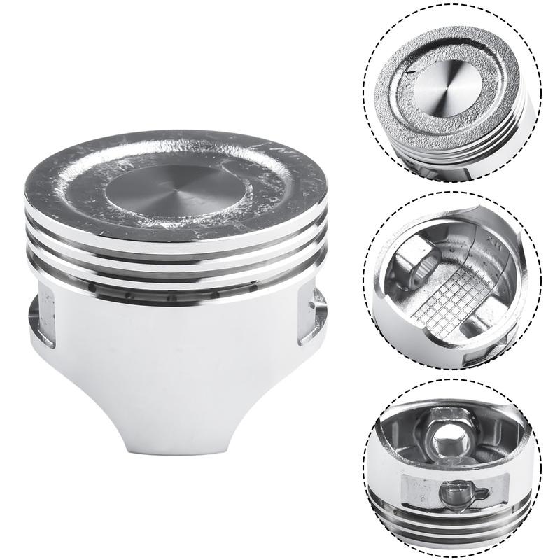 Engine For Piston and Ring Replacement Kit for Honda For GX120 60mm Bore Compatible with Part Numbers 13101-ZH7-010 and 4310