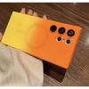 Suitable for Samsung S23ultra Liquid Silicone Gradient Magnetic Suction Phone Case S22 Anti Fall TPU Soft Shell with Lens Film