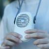 Mini USB Fan,Portable Hands Necklace Fan, Rechargeable Handheld 3 Adjustable Personal Desk