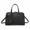 Imported TC Top Layer Cowhide Versatile Commuter Handbag Genuine Leather Boston Pillow Bag Textured Single Shoulder Women's Bag