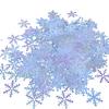 300Pcs Eye-catching Realistic Anti-fade Xmas Faux Snowflakes Christmas Party Ornament Simulation for New Year