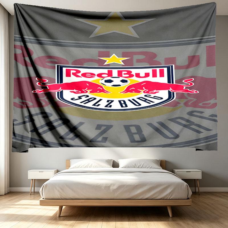 RB Leipzig Print Tapestry - Portable Wall Decor Cloth, for Home, Dorm, Travel, Bedroom, Living Room - Ideal Birthday Housewarming Gift