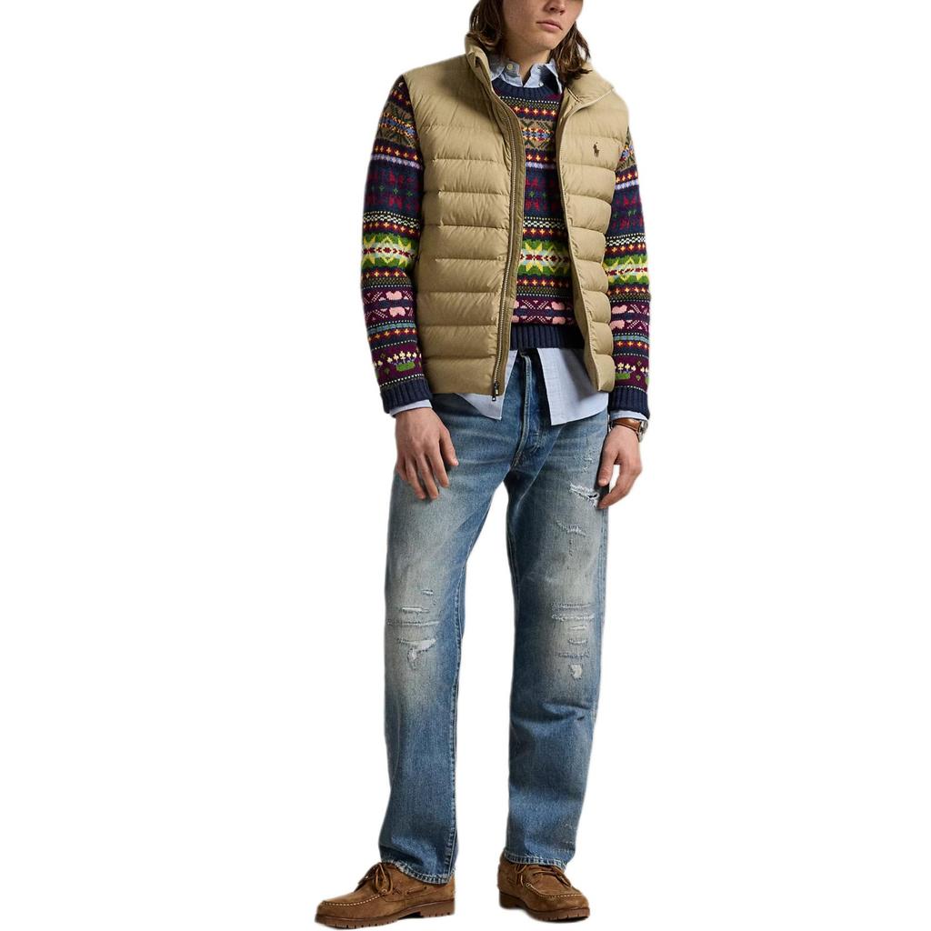 Polo Ralph Lauren Gilet trapuntato con logo ricamato 710967775-003