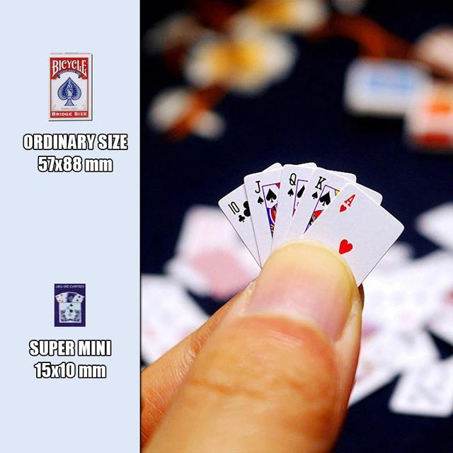 

5 размеров, 2/4/6/9 раз, забавные супер мини и супер большие гигантские новинки, индекс игральных карт для покера, веселые игры, игрушки-пародии, реквизит для розыгрышей