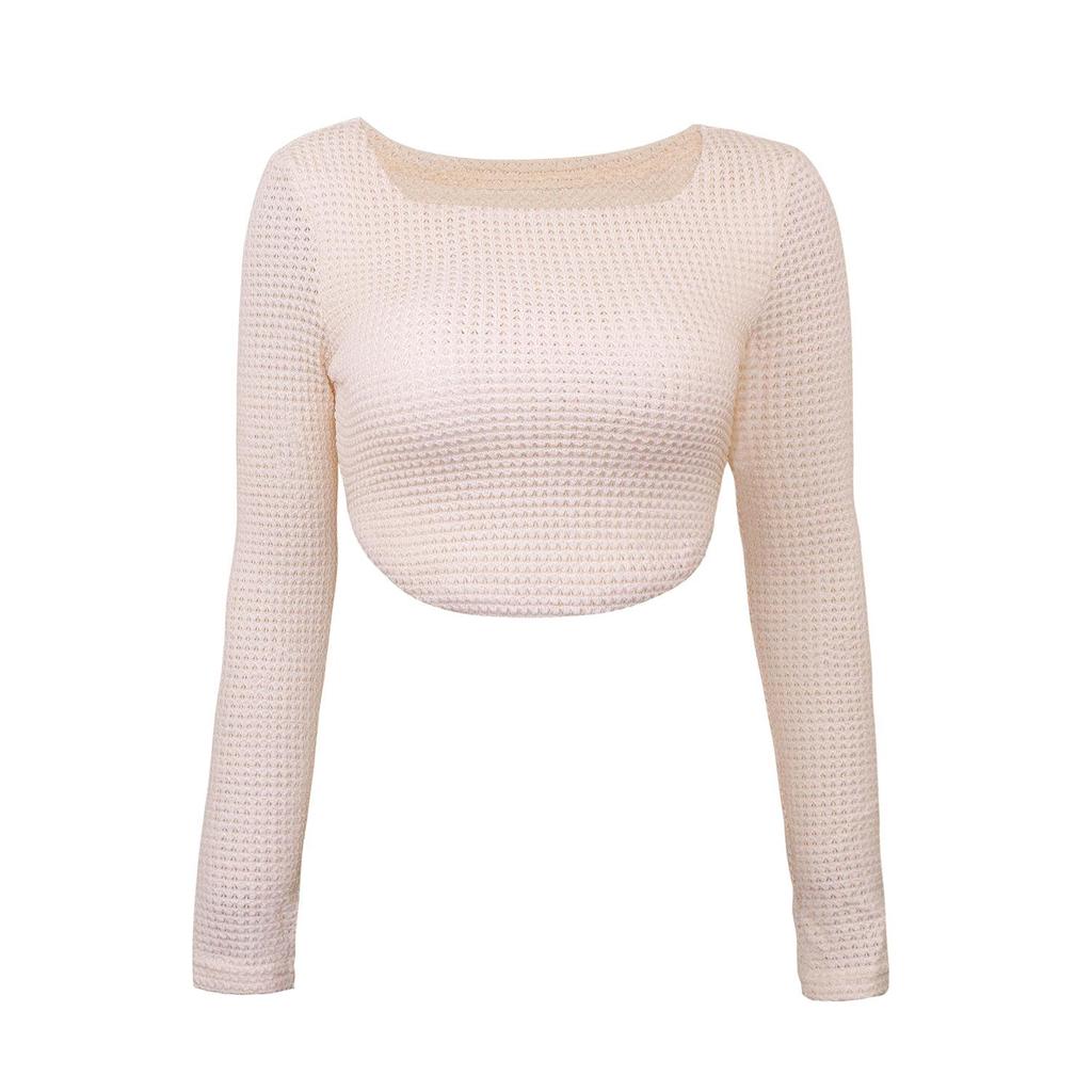 Women Square Neck Vintage Solid Sweater Pullovers Casual Long Sleeves Jumpers Autumn Female Slim Kintting Top