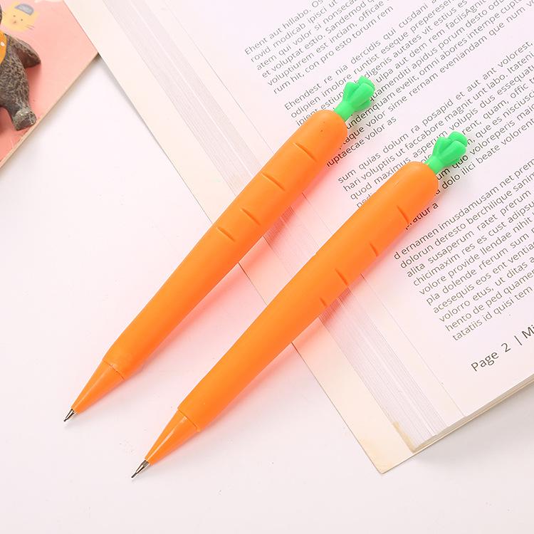 10Pcs Creative Automatic Pencil, Cartoon Fruit Writing Constant Pencil,  Calligraphy Brush Plastic Activity Pencil