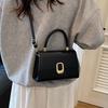 Minimalist Pu Small Shoulder Bag With Tophandle For Daily Casual Wear