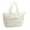 New Women's Handbag Lightweight Fluffy Tote Bag, Large Capacity Travel Work Beach Gym Shoulder Bag Soft Faux Leather
