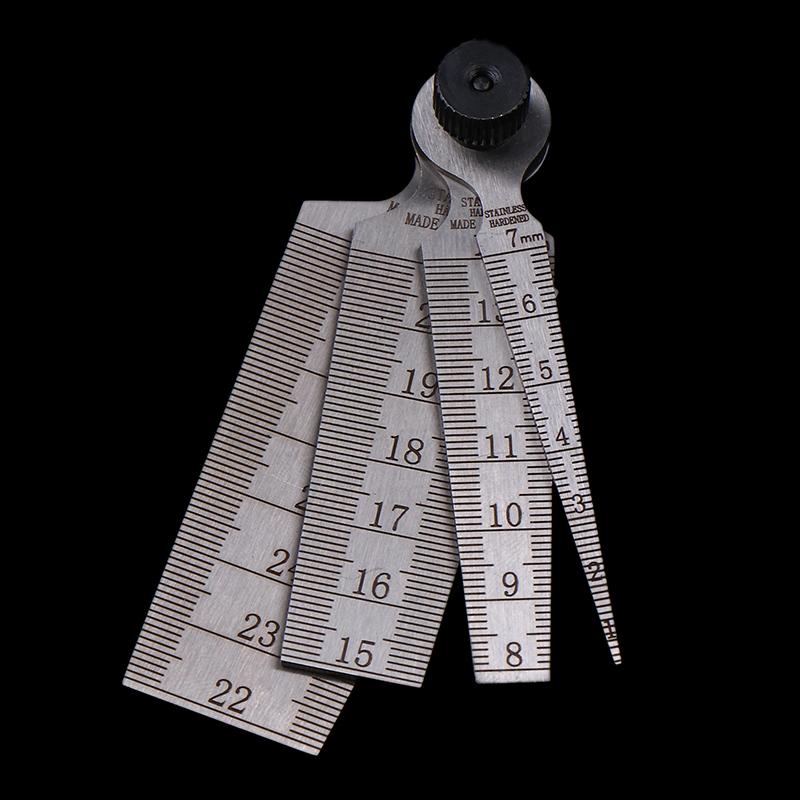 4Pcs/Set Stainless Steel Welding Taper Feeler Gauge 1-29Mm Precisions Engineered Taper Feeler Gauges Hole Inspection Tools